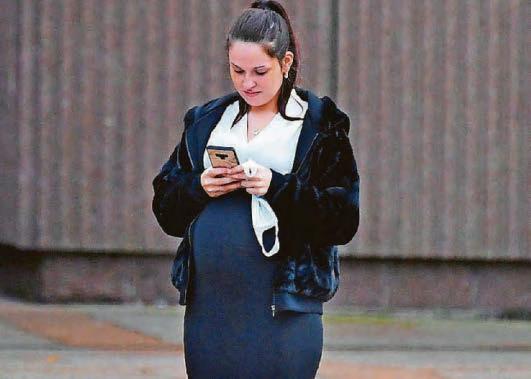 Mum cries as she is freed from jail for throwing knife at man