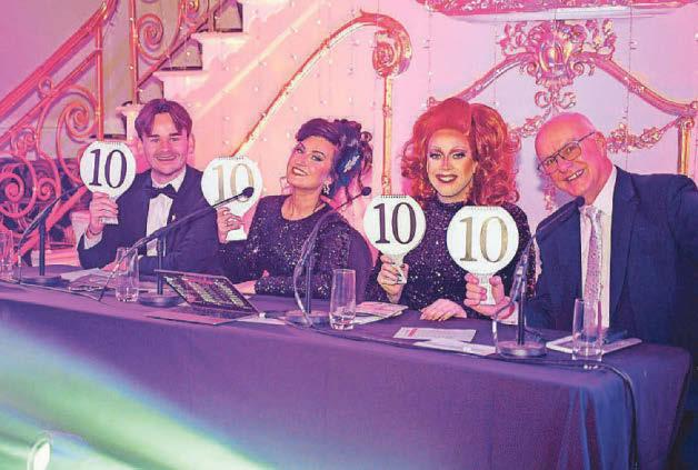 Dancers have a ball Strictly-style to raise £47,000 for hospice