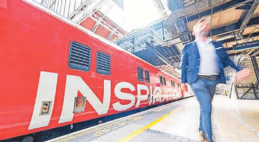 Rail history in focus as exhibition train due