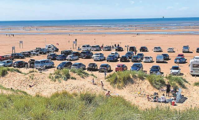 Season ticket reminder as beach car park opens up again