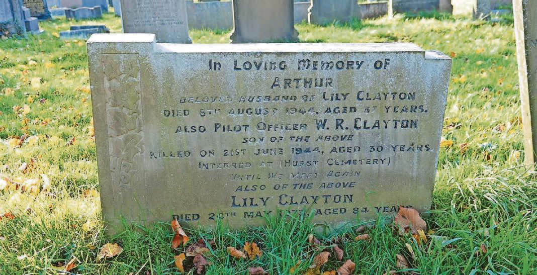 The local heroes who gave their lives and were laid to rest in a foreign field