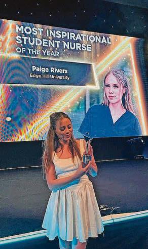 Coveted award for inspirational student
