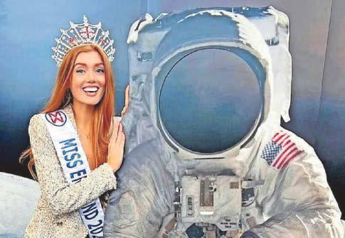 Ex-Miss England aims for the stars