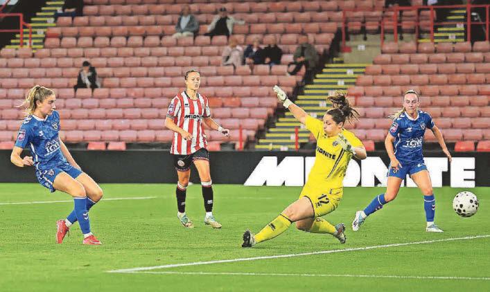 Proud captain Roberts leads her side to victory