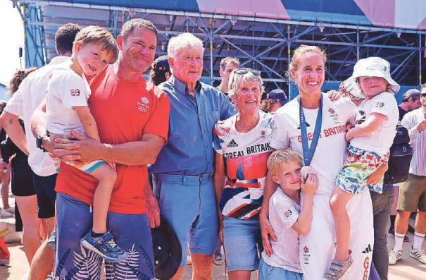 Sport has to fit in with my family life...