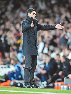 Arteta calls on fans for ‘more energy’ at Emirates
