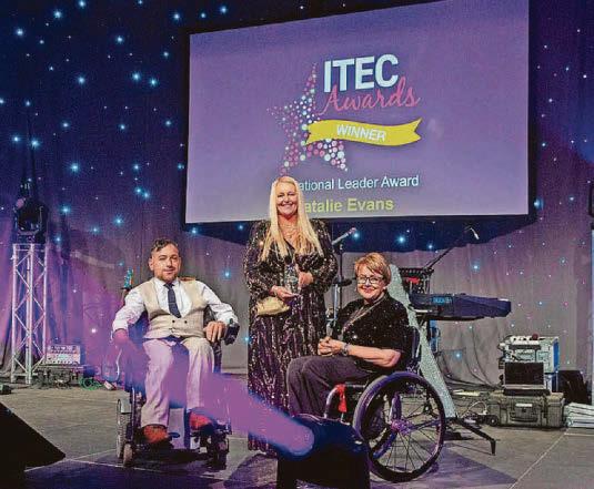 Leader of year award for care manager