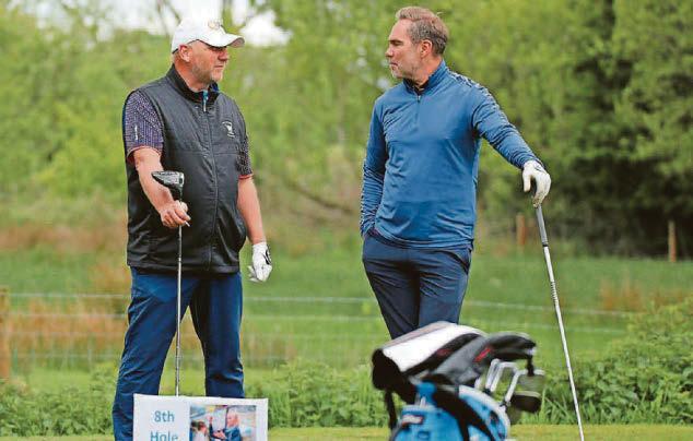 Record number of players take part in annual golf day