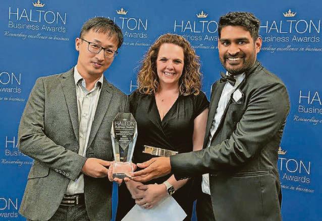 Technology firm takes home top business award