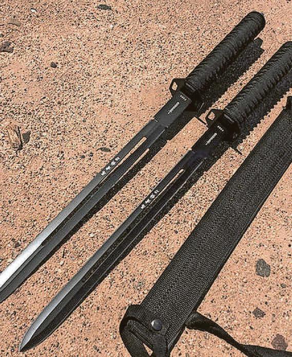 Police hold sword amnesty ahead of new change in law