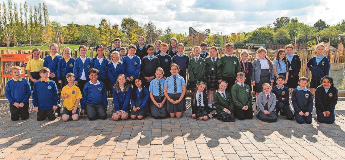 Pupils takeover zoo to discuss issues