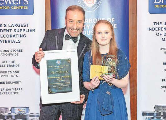 Mia picks up painting and decorating honours