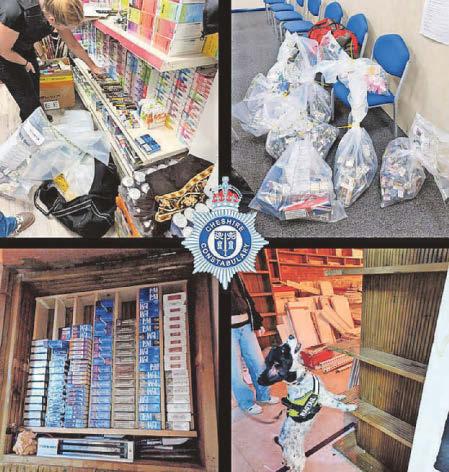 50,000 illegal cigarettes seized in raids