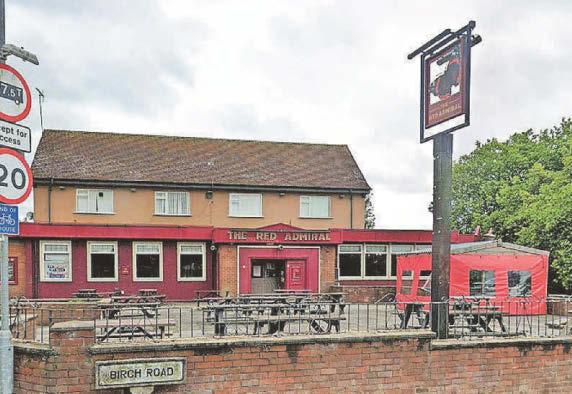 Application to convert pub into convenience store