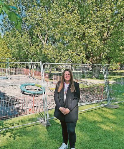 Work starts on £120k revamp of park play area