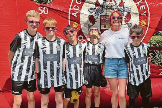 Charity's summer fun gives work £4,500 boost