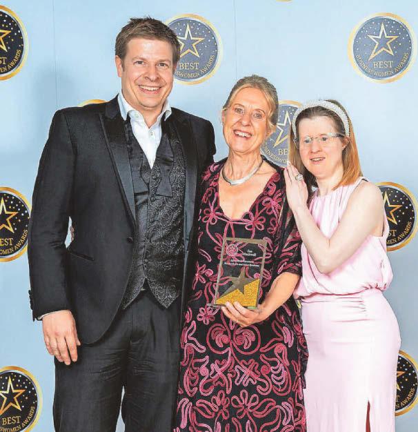 Lifetime award for 'determined' Sue