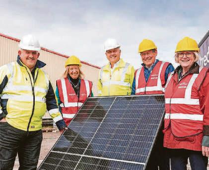 Factory harnesses power of the sun