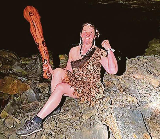 Boost for cancer charity as Lynn walks plank challenge