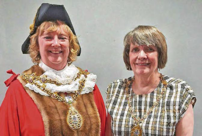 Mayor and mayoress for new year are announced