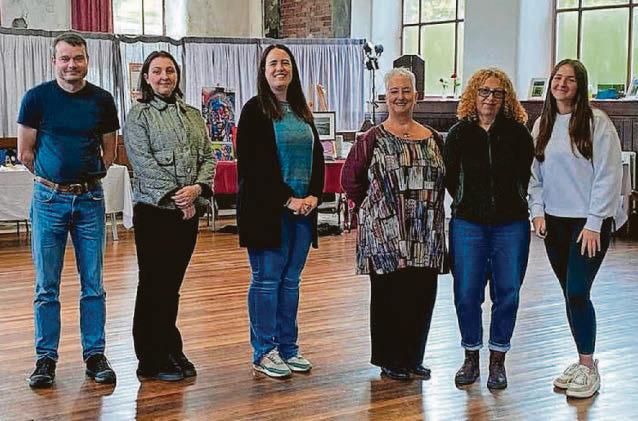 On the trail of a group of talented artists