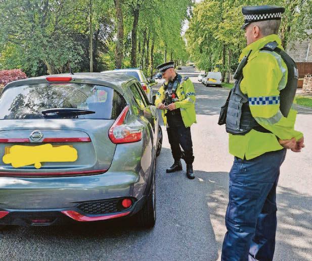 Dozens of drivers snared in police crackdown
