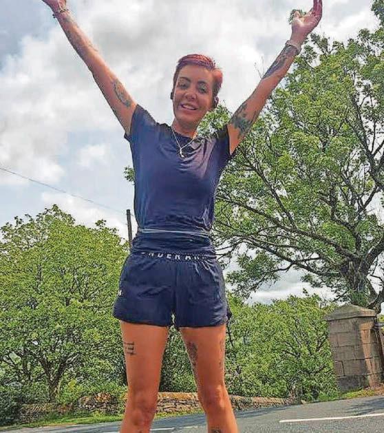 70 miles of runs in memory of Samara's mum