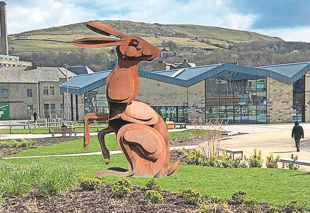 Sculpture idea is far from hare-brained!