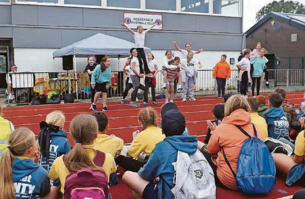 Olympic kids are game for funtime