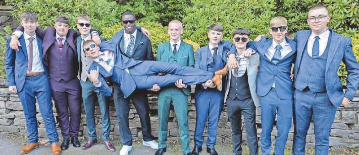 Students celebrate exams with a prom party to remember