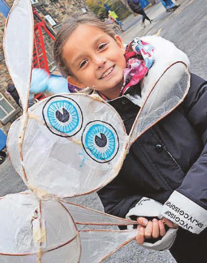 Lantern festival lights up the streets and riverside