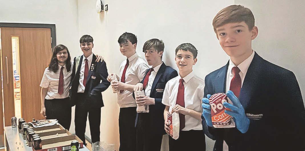 School's hospice team rises to fund challenge