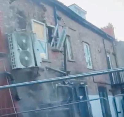 Storm ends plan to renovate historic building