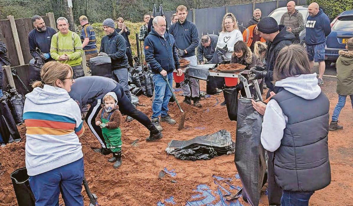 Residents join forces to make flood defences