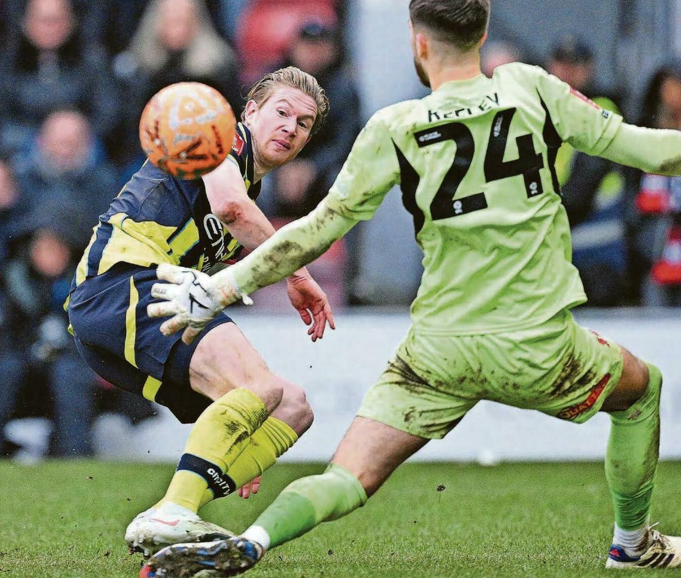 One step forward in Cup but City take two back again