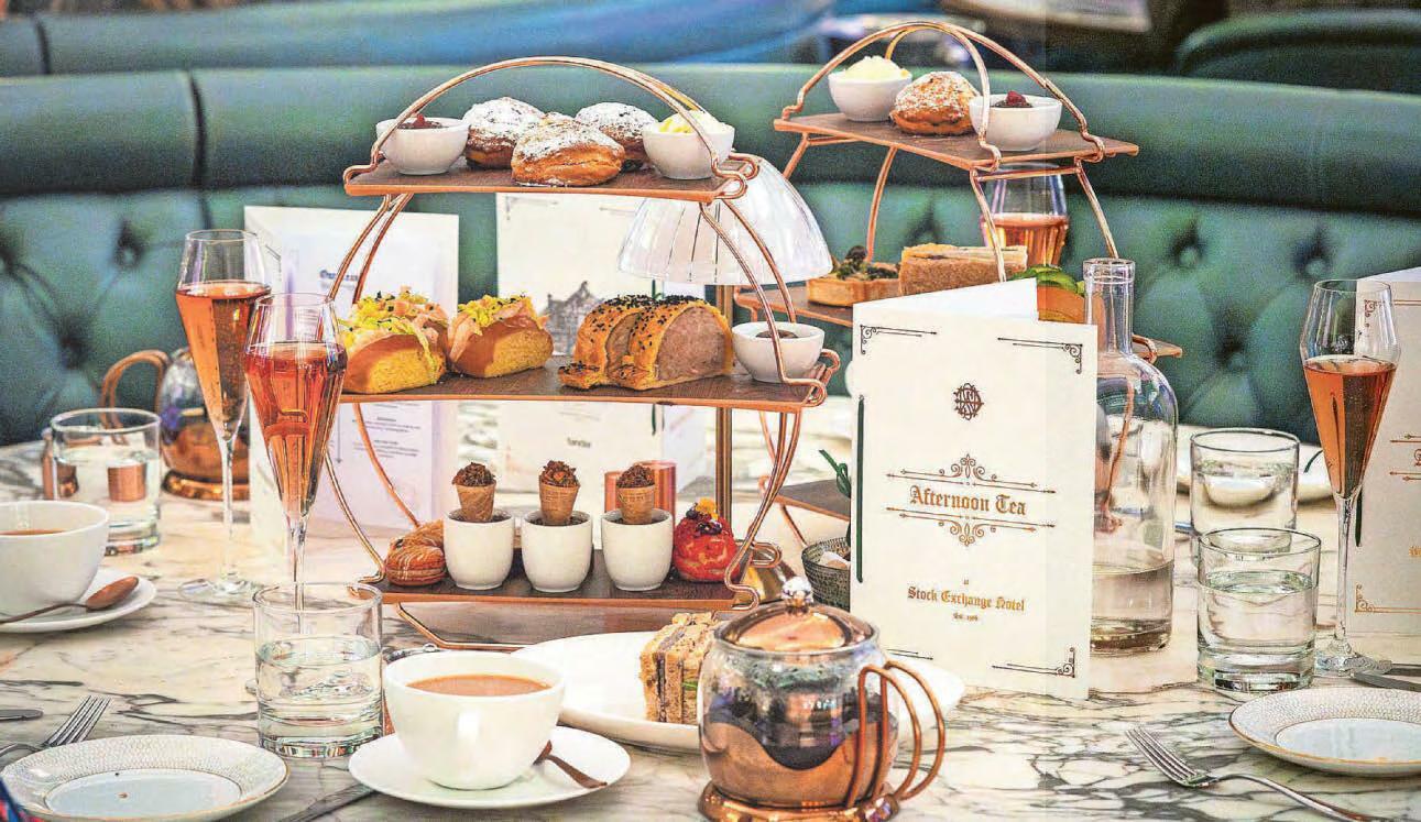 Foodies suited to a tea