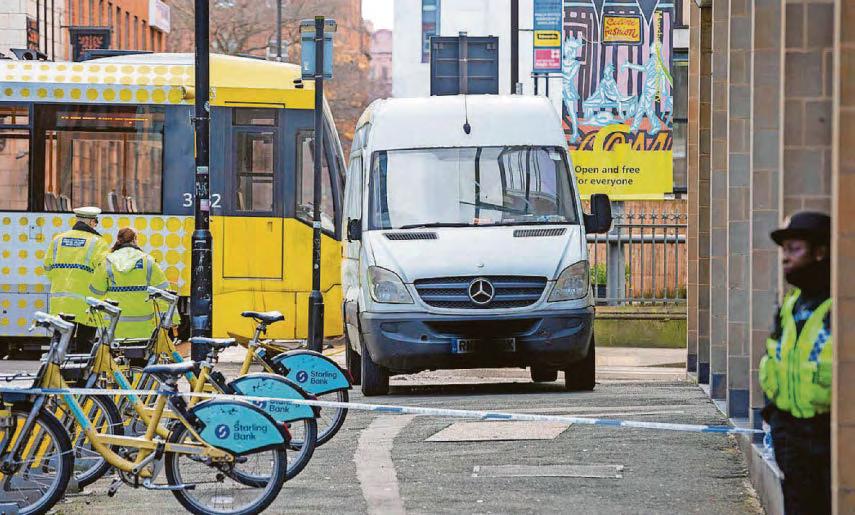 Police hunt van driver who 'fled' after death of girl