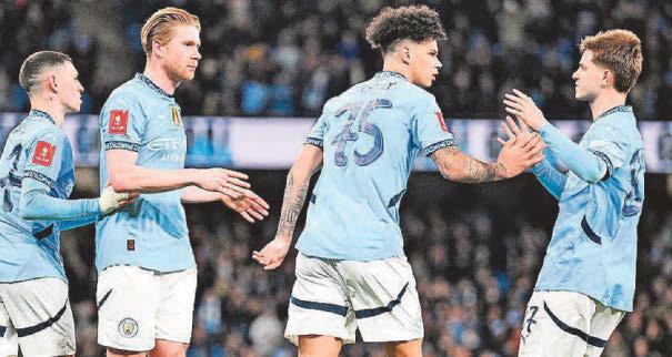 City march on but Pep knows it will be all change for Forest test