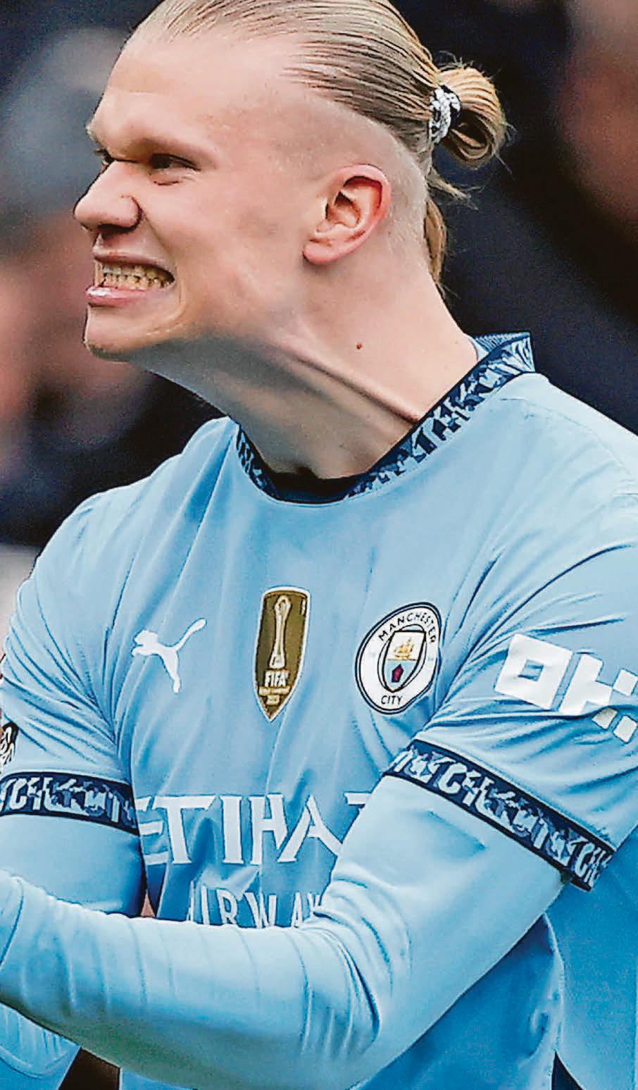 Haal of a deal Erling has no concerns over City's charges