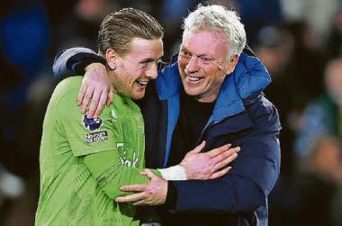 Moyes won't let up on demands, says Pickford