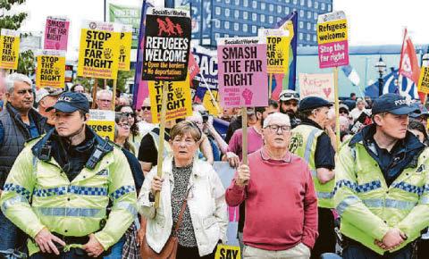 ARRESTS AFTER OPPOSITION TO PLANNED UKIP PROTEST