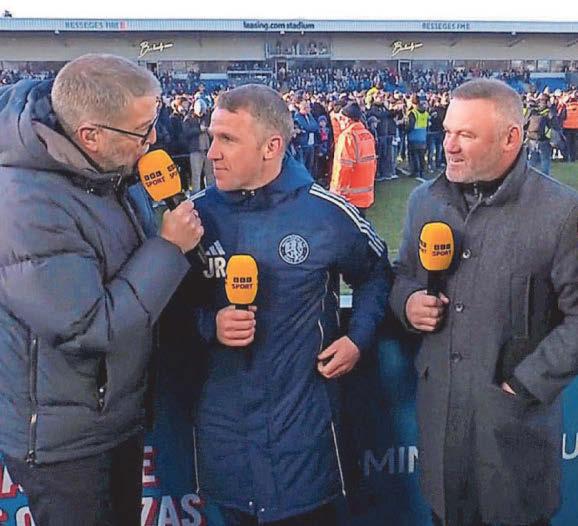EMOTIONS RUN HIGH FOR ROONEYS AFTER MACC FA CUP SHOCK