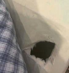 Asylum seekers 'sleeping on floor' at block of flats