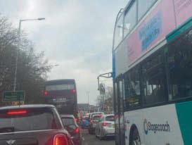 Buses divert as gas works cause 'severe congestion'
