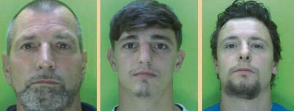 Father and two sons jailed after brutal attack left man seriously injured