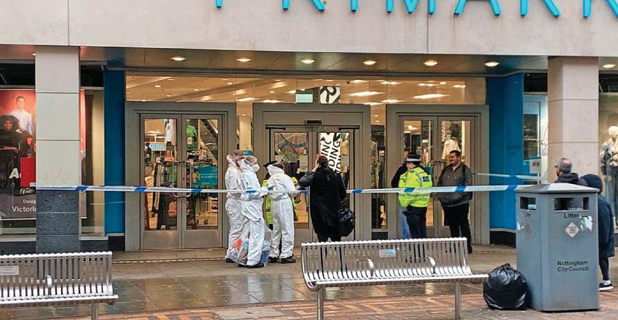 Teenager stabbed with an 18-inch blade in front of terrified shoppers