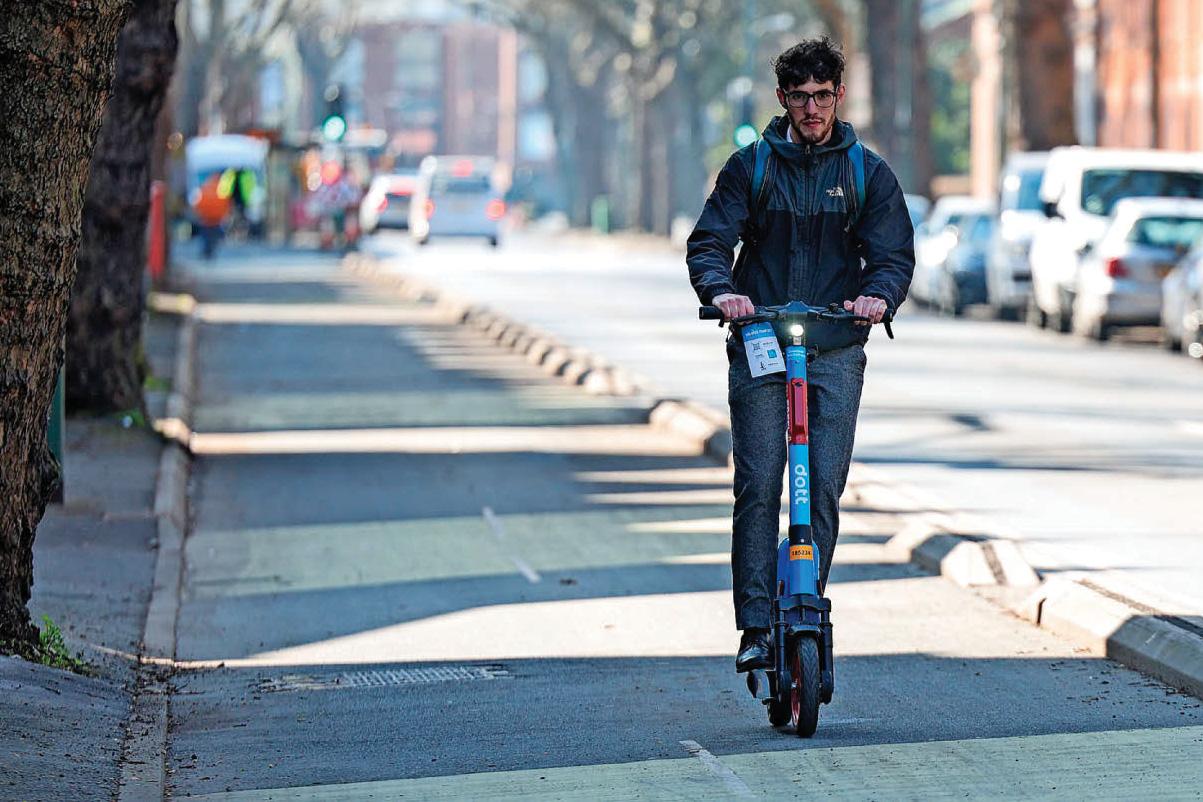 'No-go' and 'go-slow' zones now in force as e-scooter trial returns to the city