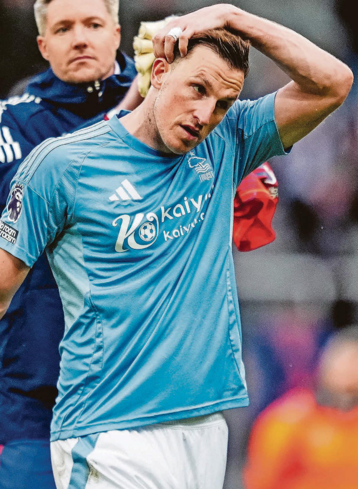 Wood ruled out of Reds' Cup clash