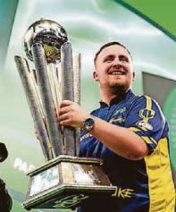 World darts champion to get £1million