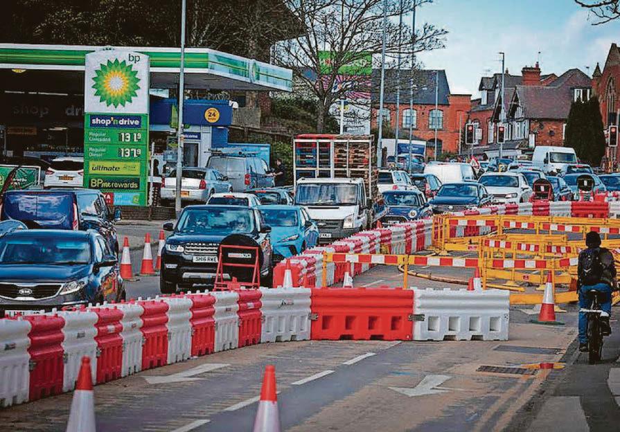Fury over new road 'chaos'